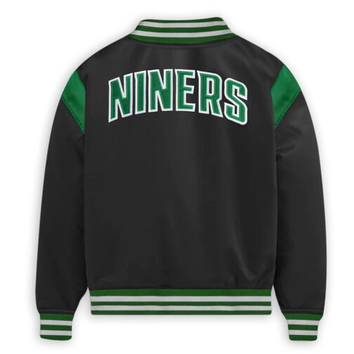 49ers Collegiate Satin Jacket - Image 4