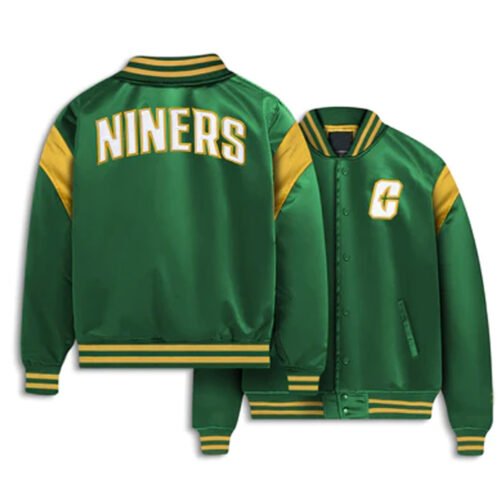 49ers Collegiate Satin Jacket - Image 8