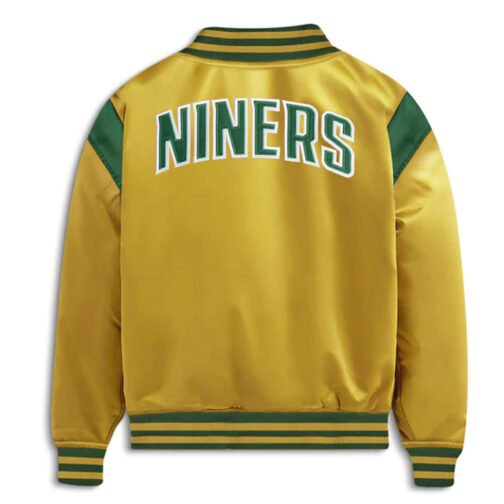 49ers Collegiate Satin Jacket - Image 6
