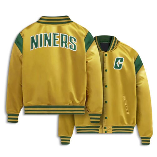 49ers Collegiate Satin Jacket - Image 9