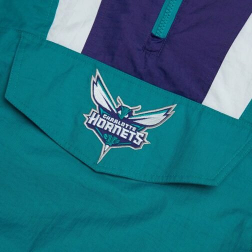 Charlotte Hornets Pullover Half-Zip Jacket - Image 3