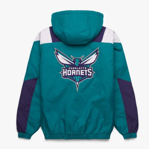 Charlotte Hornets Pullover Half-Zip Jacket - Image 2