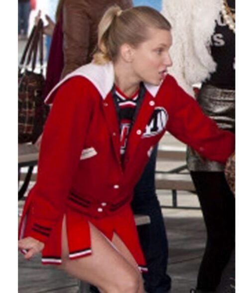 Cheerios Brittany Pierce Glee Varsity Jacket - Image 2