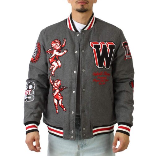 Cherub Rock Rebel Minds Varsity Jacket - Image 3