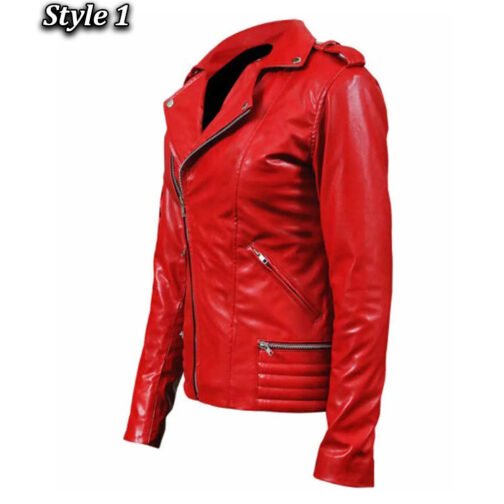 Cheryl Blossom Southside Serpents Red Jacket - Image 5