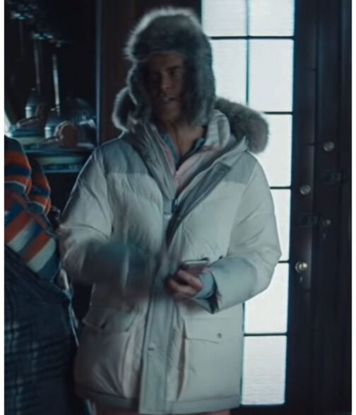 Werewolves Within Cheyenne Jackson White Coat - Image 2