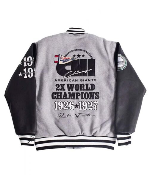 Chicago American Giants 1926 – 1927 Baseball Varsity Jacket - Image 2
