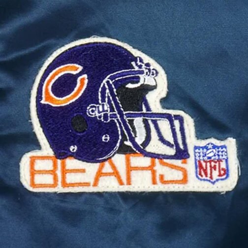 Chicago Bears 1990’s Blue Jacket - Image 3