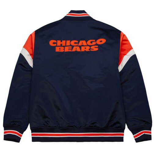Chicago Bears Heavyweight Satin Jacket - Image 2