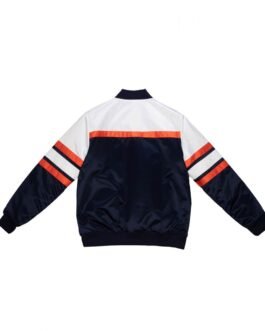 Special Script Chicago Bears Varsity Heavyweight Satin Jacket
