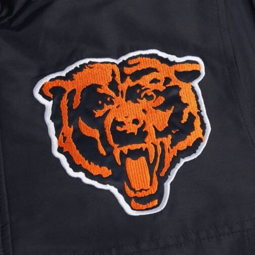 Chicago Bears Black Hooded Jacket - Image 3