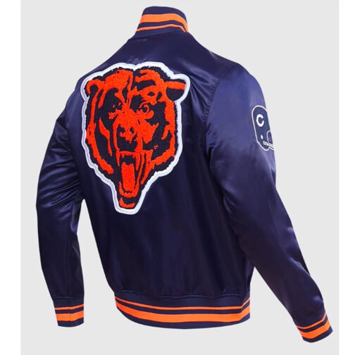 Chicago Bears Retro Classic Rib Jacket - Image 8