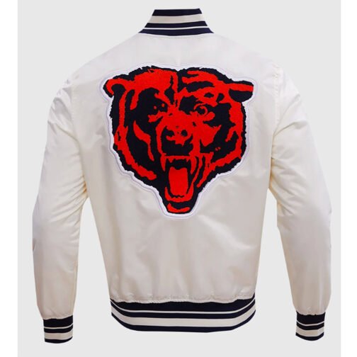 Chicago Bears Retro Classic Rib Jacket - Image 3