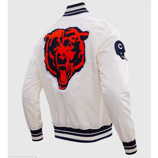 Chicago Bears Retro Classic Rib Jacket - Image 7