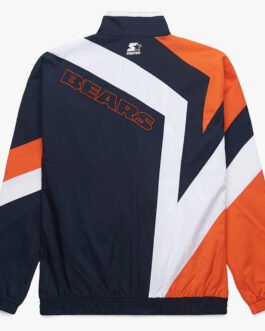 Chicago Bears Star Windbreaker Jacket