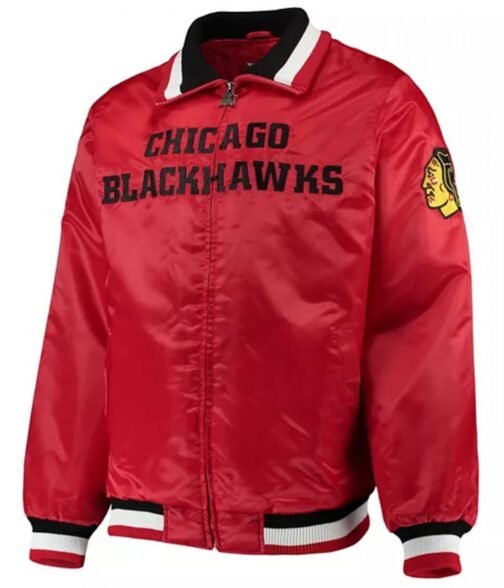 Chicago Blackhawks Captain II Red Jacket