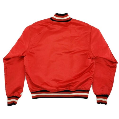 Chicago Bulls 80s Red Jacket - Image 2