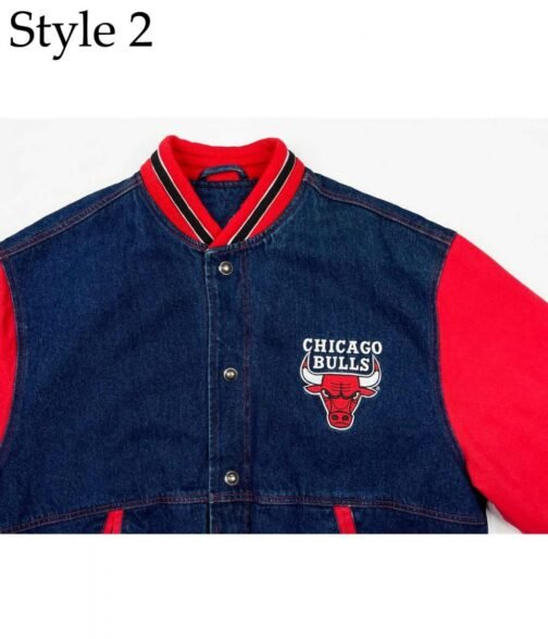 Chicago Bulls Vintage Denim Jacket - Image 8