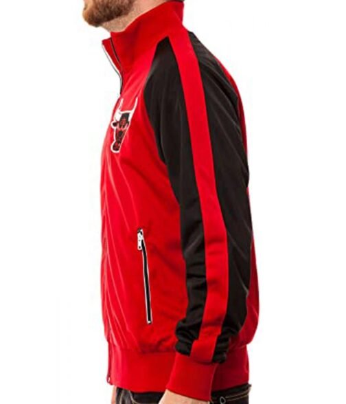 Backboard Chicago Bulls Red Track Jacket - Image 3