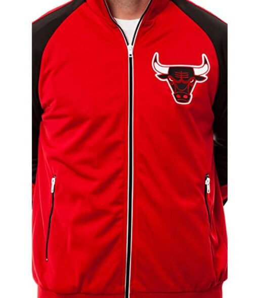 Backboard Chicago Bulls Red Track Jacket - Image 4