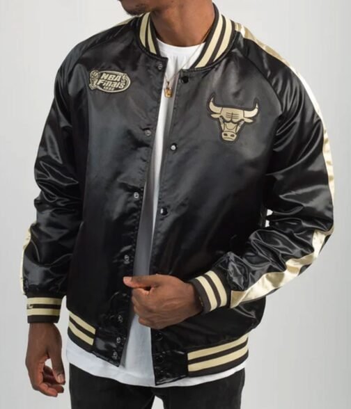 Chicago Bulls 1998 Bomber Jacket - Image 3