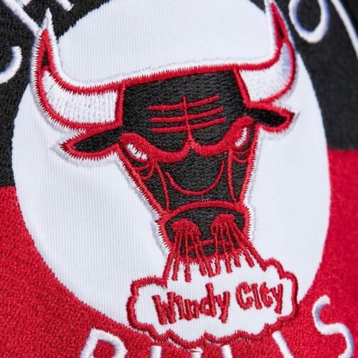 Chicago Bulls Black Out Satin Jacket - Image 4