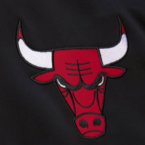 Chicago Bulls Black Out Satin Jacket - Image 5