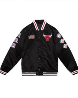 Chicago Bulls Champ City Black Jacket
