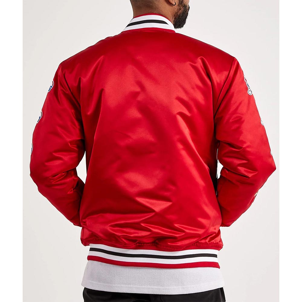 Chicago Bulls Championship Red Jacket - Image 2