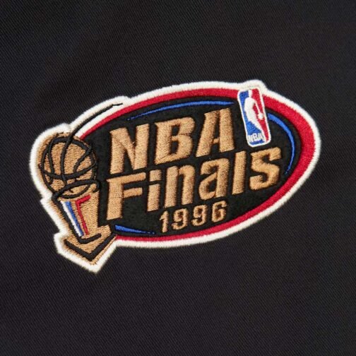 Chicago Bulls Black Cotton Twill Jacket - Image 4
