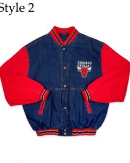 Chicago Bulls Vintage Denim Jacket