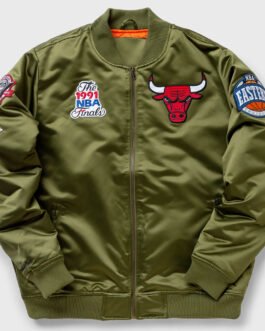 Chicago Bulls Flight Satin Jacket