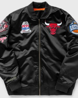 Chicago Bulls Flight Satin Jacket