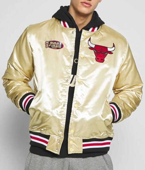 Chicago Bulls 1998 Bomber Jacket - Image 10