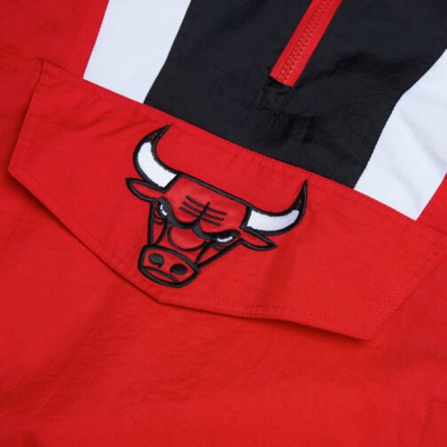 Chicago Bulls Pullover Half-Zip Jacket - Image 3