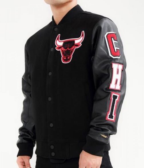 Chicago Bulls NBA Varsity Jacket - Image 6