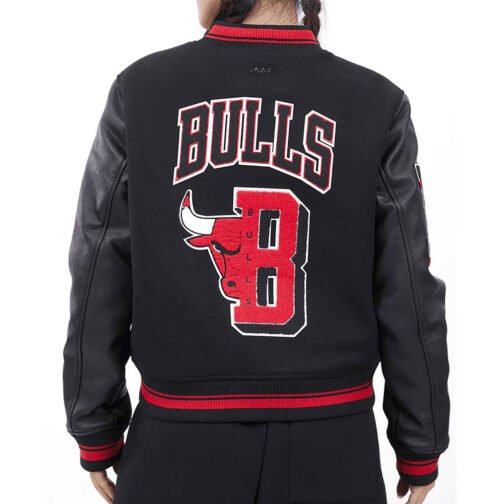Chicago Bulls Mashup 6X Varsity Jacket - Image 2