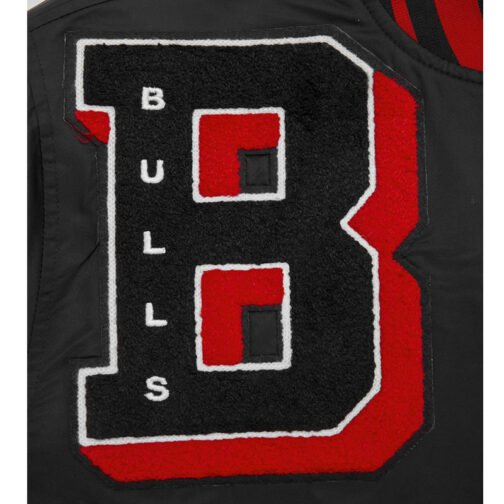 Chicago Bulls Mashup Classic Rib Satin Jacket - Image 5