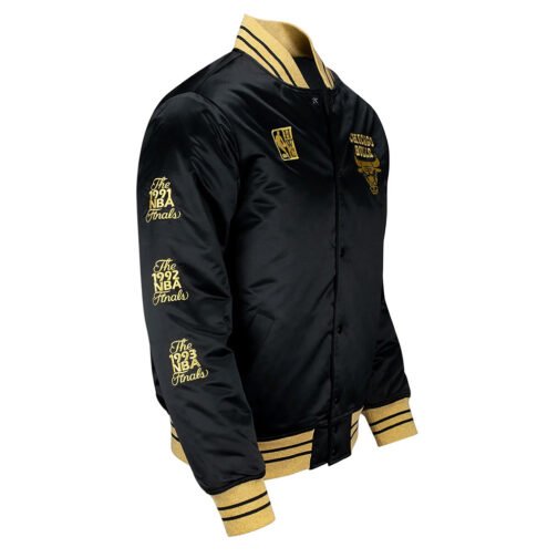 Chicago Bulls MVP Satin Jacket - Image 4