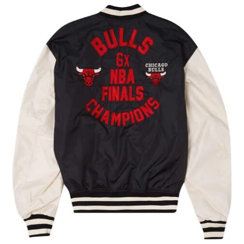 Chicago Bulls New Era Bomber Jacket - Image 2