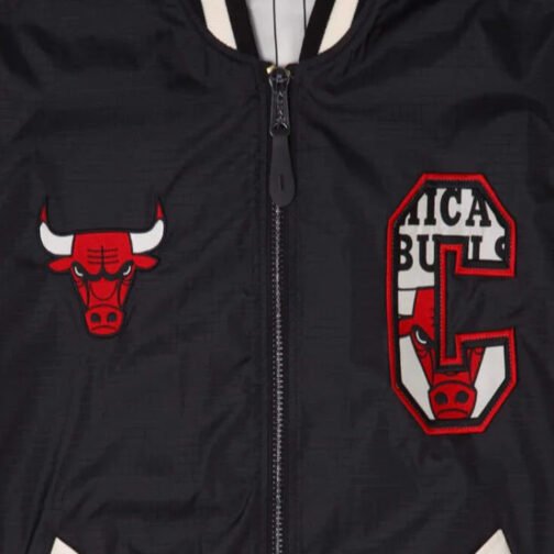 Chicago Bulls New Era Bomber Jacket - Image 3