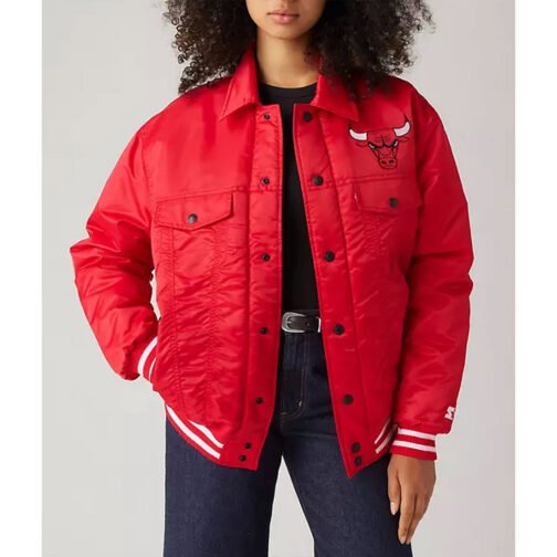 Chicago Bulls Trucker Jacket - Image 3