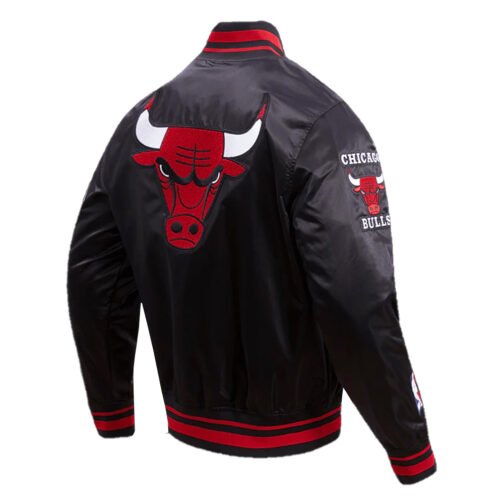 Chicago Bulls Retro Classic Rib Jacket - Image 12