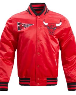Chicago Bulls Retro Classic Rib Jacket