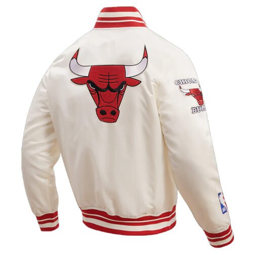 Chicago Bulls Retro Classic Rib Jacket - Image 10