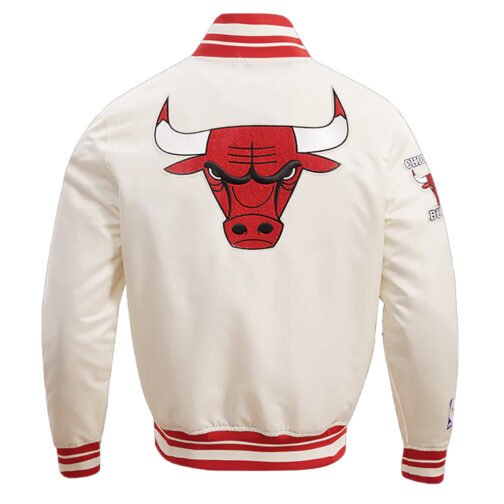 Chicago Bulls Retro Classic Rib Jacket - Image 4