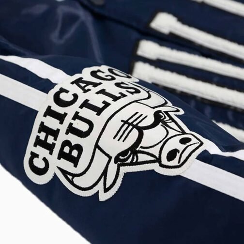 Chicago Bulls Striped Satin Jacket - Image 16