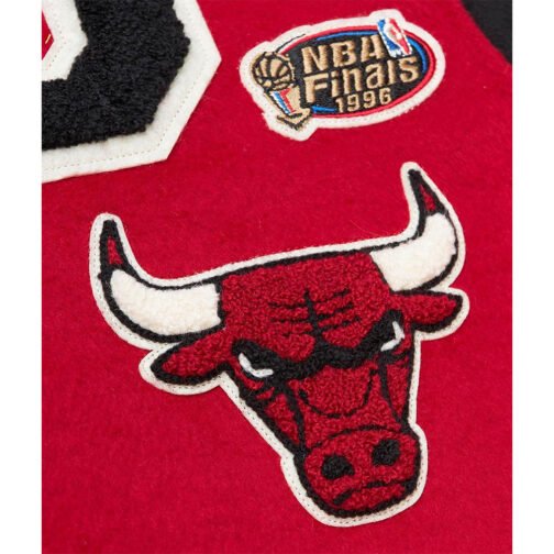 Chicago Bulls Team Legacy Varsity Jacket - Image 3