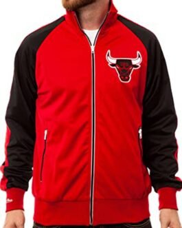 Backboard Chicago Bulls Red Track Jacket