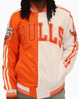 NBA Chicago Bulls Varsity Satin Jacket